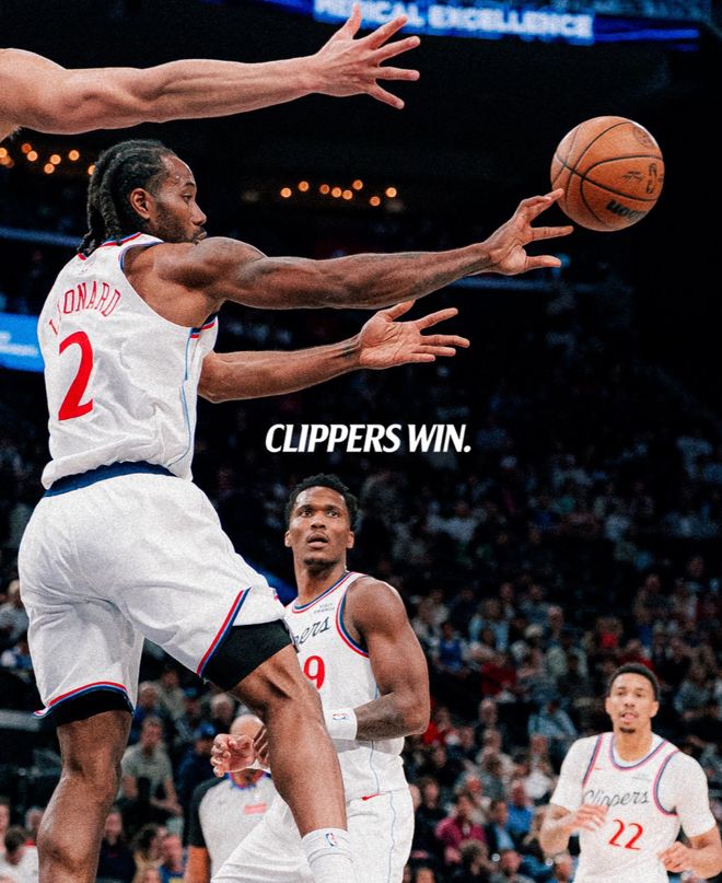 伦纳德34分率队胜独行侠 连续55场20+破队史纪录